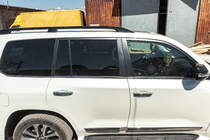 Toyota Land Cruiser 200 2007–2021 Ruitlijsten set (6 stuks, RVS) Carmos - Turks staal foto 12
