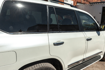 Toyota Land Cruiser 200 2007–2021 Ruitlijsten set (6 stuks, RVS) Carmos - Turks staal foto 15