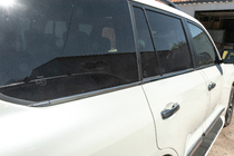 Toyota Land Cruiser 200 2007–2021 Ruitlijsten set (6 stuks, RVS) Carmos - Turks staal foto 3