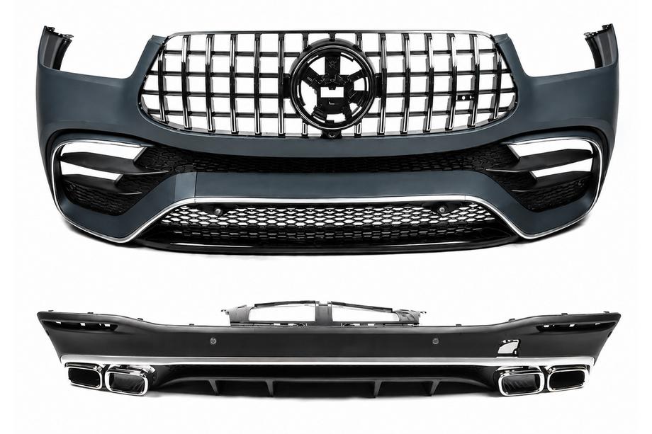 Mercedes GLE W167 2018– AMG GLE63 bodykit (met achterdiffuser) Foto 1