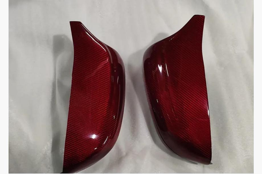 BMW 4-serie G22/23/26 2020– Spiegelkappen M-Look (rood carbon) Image