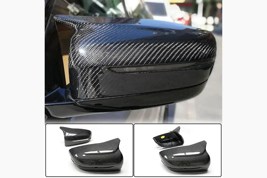 BMW 6-serie G32 2017– Spiegelkappen M-Look V2 (Carbon) Foto 2