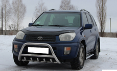 Toyota Rav 4 2001–2005 Bullbar WT003 (RVS) foto 2
