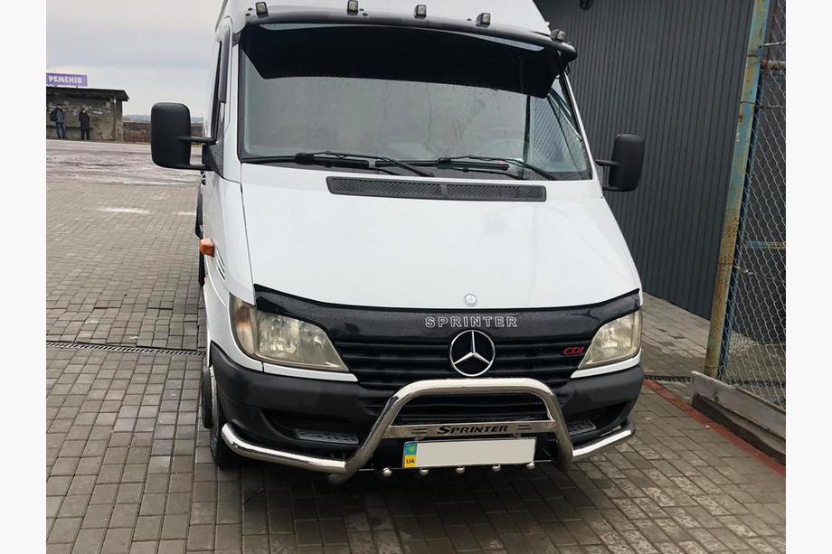 Mercedes Sprinter W901/902/903/904/905 1995–2006 Bullbar Exclusive (RVS) 2000-2006 Foto 1