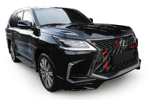Lexus LX570/450d 2008–2022 Grillomranding BlackEdition (voor TRD 2016+) foto 1