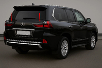 Lexus LX570/450d 2008–2022 Achterlichtkappen BlackEdition (voor 2016+) foto 1