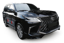 Lexus LX570/450d 2008–2022 BlackEdition sierlijstcovers (voor 2016+) foto 1
