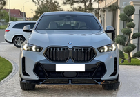 BMW X6 G06 2019–2027 Frontbumper lip Paradigm Black Knight (voor M-Sport, 2023+) foto 1