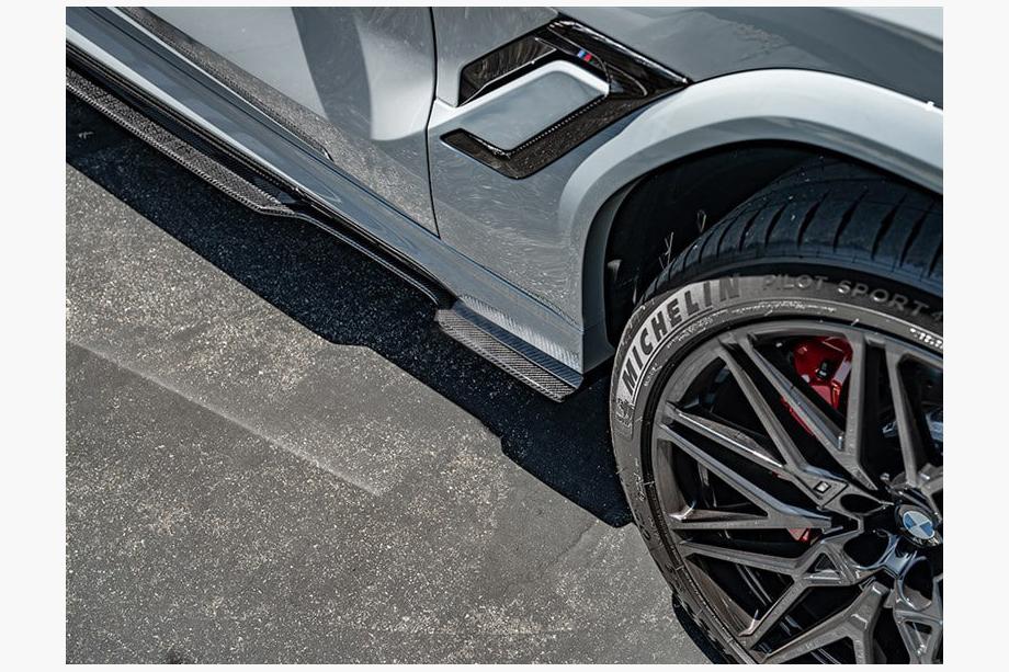 BMW X6 G06 2019–2027 Sideskirts Carbon V1 (2018-2022) Foto 8