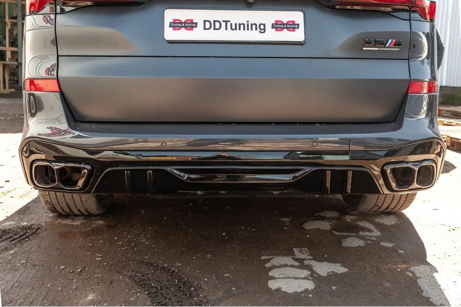 BMW X5 G05 2019–2026 Paradigma achterbumperdiffuser (voor M-Sport, 2023+) Image