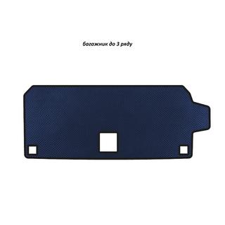 EVA kofferbakmat (t/m 3e zitrij, blauw) BMW X7 G07 2019–
