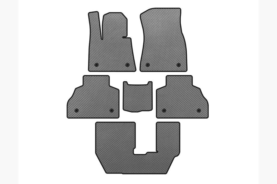 BMW X7 G07 2019– EVA automatten (3 rijen, grijs) Image