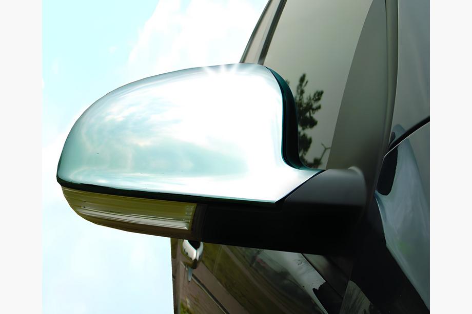 Volkswagen EOS 2006–2011 RVS spiegelkappen (set van 2) Carmos - Turks staal Image