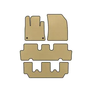 EVA vloermatten V1 (3 rijen, beige)