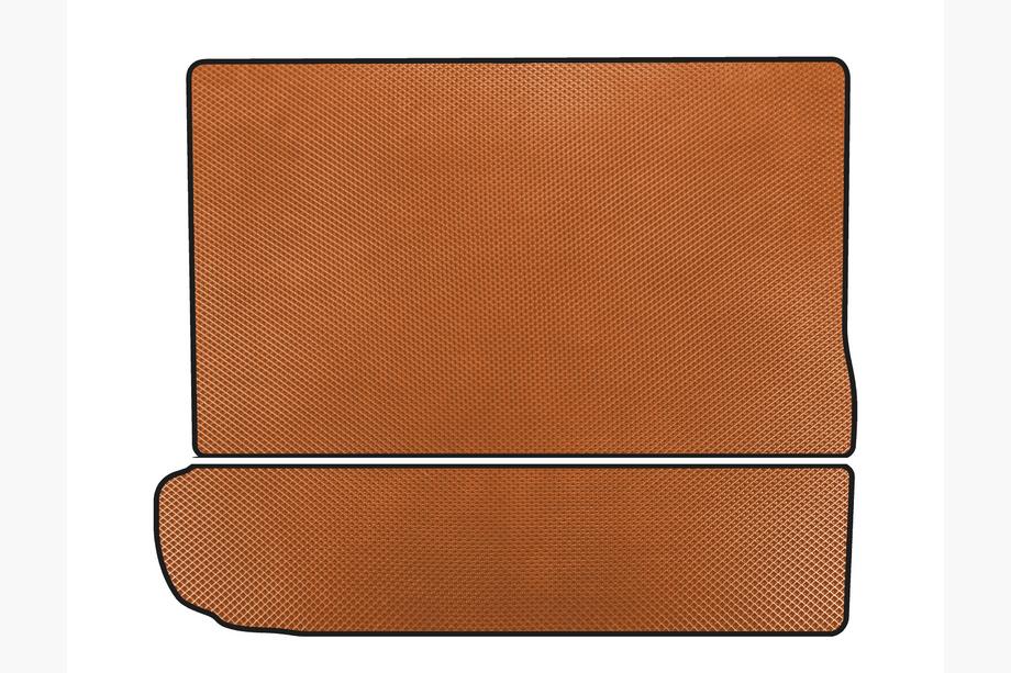 Citroen C-4 Picasso 2013–2022 EVA kofferbakmat (3e zitrij neergeklapt, oranje) Image