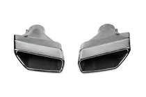 BMW 5 Serie G30/G31 2017–2023 M-Performance Silver uitlaateindstukken (2 stuks) foto 4