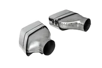 BMW 5 Serie G30/G31 2017–2023 M-Performance Silver uitlaateindstukken (2 stuks) foto 6