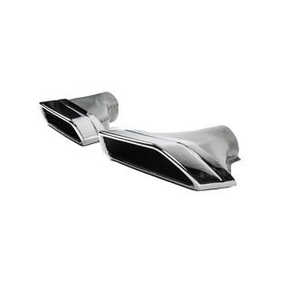 M-Performance Silver uitlaateindstukken (2 stuks) BMW 5 Serie G30/G31 2017–2023 foto 2