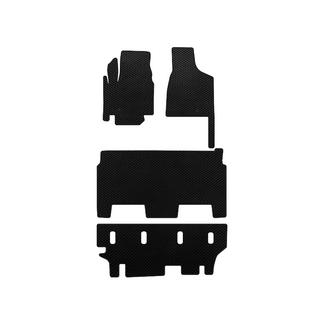 EVA automattenset (2008-2020, 3 rijen, 8-zits / SXT-uitvoering, zwart) Dodge Grand Caravan V 2008–2020