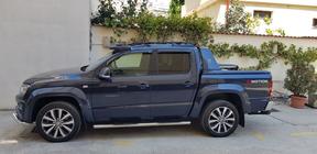 Volkswagen Amarok 2010–2022 Sidebars (set van 2, RVS) foto 8