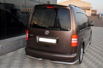 Volkswagen Caddy 2010–2015 Achterhoeken AK003 (2 st., RVS) foto 1