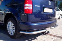 Volkswagen Caddy 2010–2015 Achterhoeken AK003 (2 st., RVS) foto 3