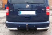 Volkswagen Caddy 2010–2015 Achterhoeken AK003 (2 st., RVS) foto 5