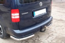 Volkswagen Caddy 2010–2015 Achterhoeken AK003 (2 st., RVS) foto 9