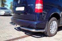 Volkswagen Caddy 2004–2010 Achterhoeken AK003 (2 st., RVS) foto 5