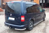 Volkswagen Caddy 2004–2010 Achterhoeken AK003 (2 st., RVS) foto 7