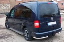 Volkswagen Caddy 2004–2010 Achterhoeken AK003 (2 st., RVS) foto 9
