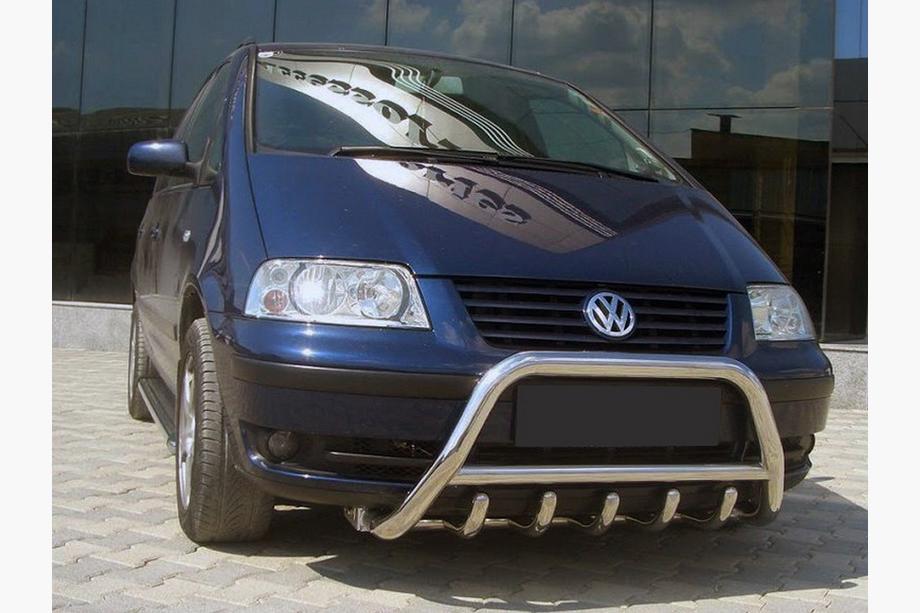 Volkswagen Sharan 1995–2010 Bullbar WT003 (RVS) Image