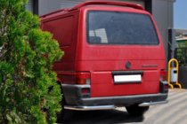 Volkswagen T4 Transporter 1990–2003 Achterhoeken AK003 (2 st., RVS) foto 2