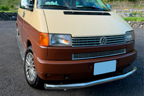 Volkswagen T4 Caravelle/Multivan 1990–2003 Voorbumperbescherming ST008 (RVS) 51 mm foto 3
