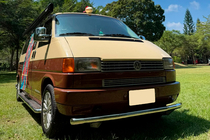 Volkswagen T4 Caravelle/Multivan 1990–2003 Voorbumperbescherming ST008 (RVS) 51 mm foto 8