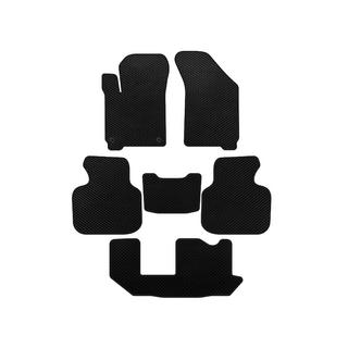 EVA automatten (2011-2020, 3 rijen, 7-zits, zwart) Dodge Journey 2008–2020