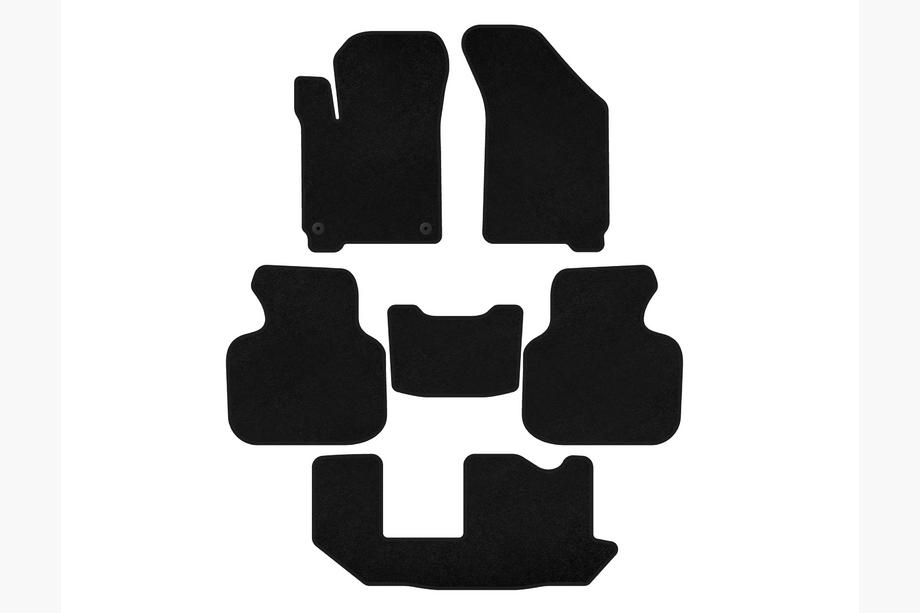 Dodge Journey 2008–2020 Textielen automatten Classic (2011-2020, 3 rijen, 7-zits, zwart) Image