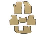 Dodge Journey 2008–2020 EVA automatten (2011-2020, 3 rijen, 7-zits, Beige) foto 1