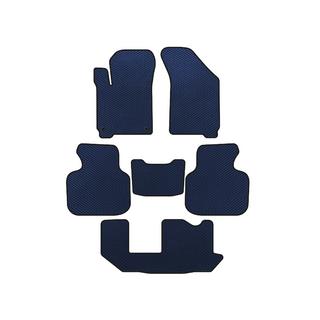 EVA automatten (2011-2020, 3 rijen, 7-zits, blauw) Dodge Journey 2008–2020