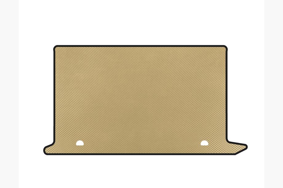 Fiat Doblo II 2010–2022 Kofferbakmat v2 (Beige) Image