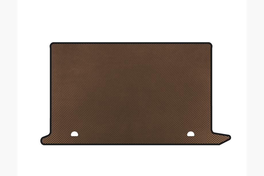 Fiat Doblo II 2010–2022 Kofferbakmat v2 (Bruin) Image
