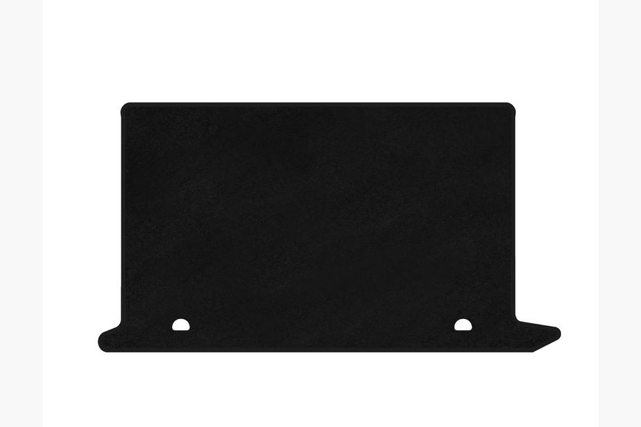 Fiat Doblo II 2010–2022 Textiele kofferbakmat Classic v2 (Zwart) Image