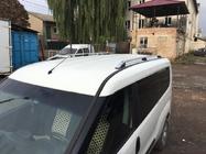 Fiat Doblo II 2010–2022 Dakrails CROWN (mat grijs) foto 5
