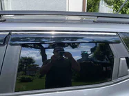 Renault Duster 2024– Raamwindschermen met chromen sierlijst (set van 4, Niken) foto 5