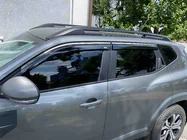 Renault Duster 2024– Raamwindschermen met chromen sierlijst (set van 4, Niken) foto 3