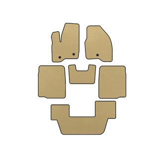 EVA automatten voor interieur (3 rijen, 2011-2015, Beige)