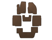 Ford Explorer 2011–2019 EVA automatten (3 rijen, 2011-2015, bruin) foto 1