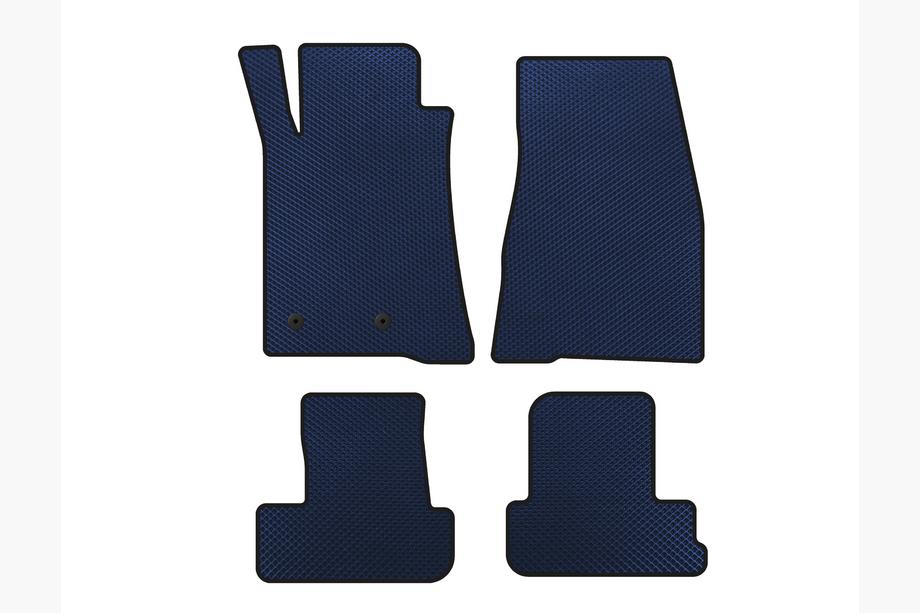 Ford Mustang 2005–2014 EVA automatten (2009-2014, GT, Cabriolet, Blauw) Image
