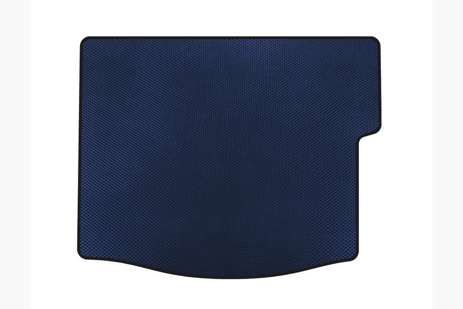 Ford Focus III 2011–2017 EVA kofferbakmat (met subwoofer, HB, blauw) Foto 1