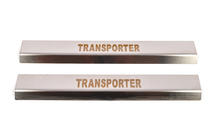 Volkswagen T5 Transporter 2003–2010 Carmos V1 instaplijsten (2 stuks, RVS) foto 2